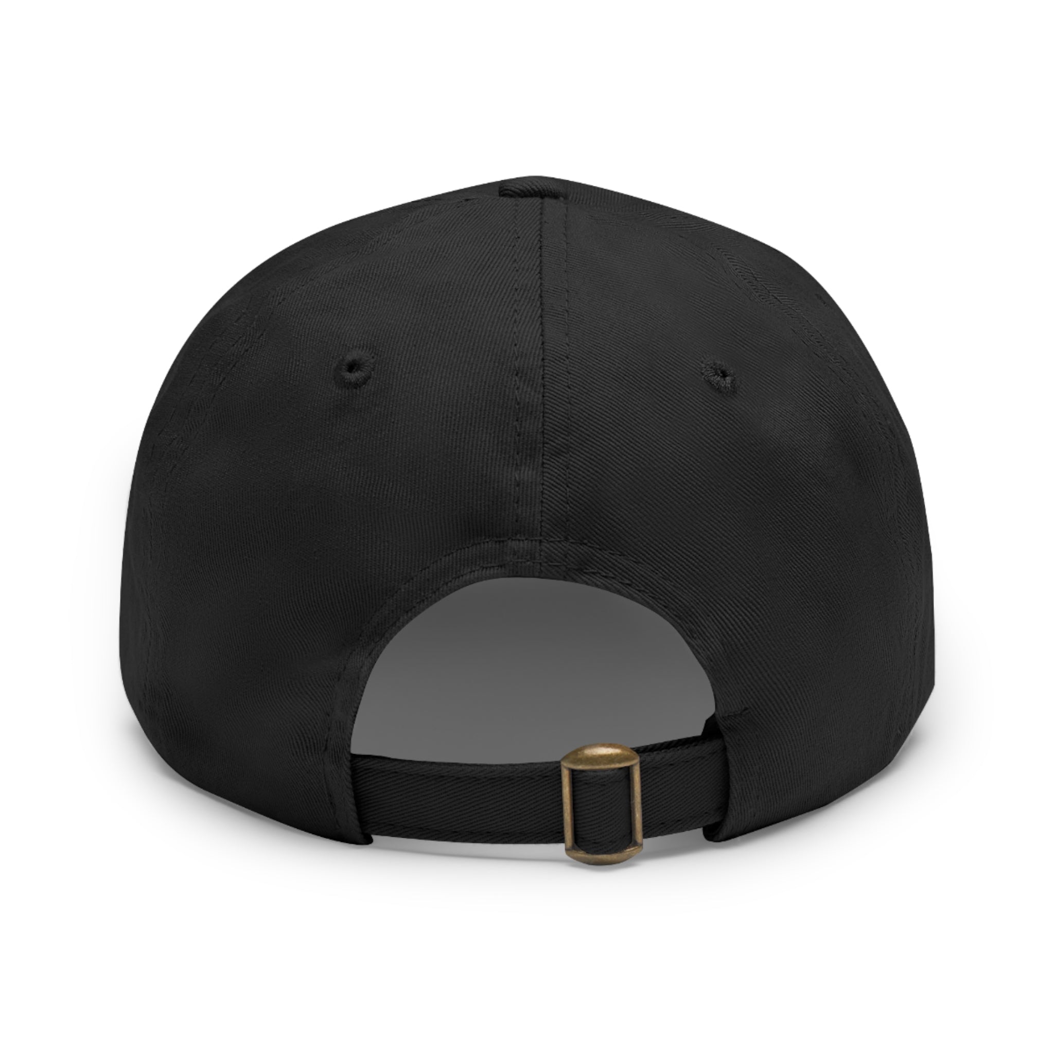 Vintage Racing Dad Hat — Leather Patch “Sound Speed” Baseball Cap