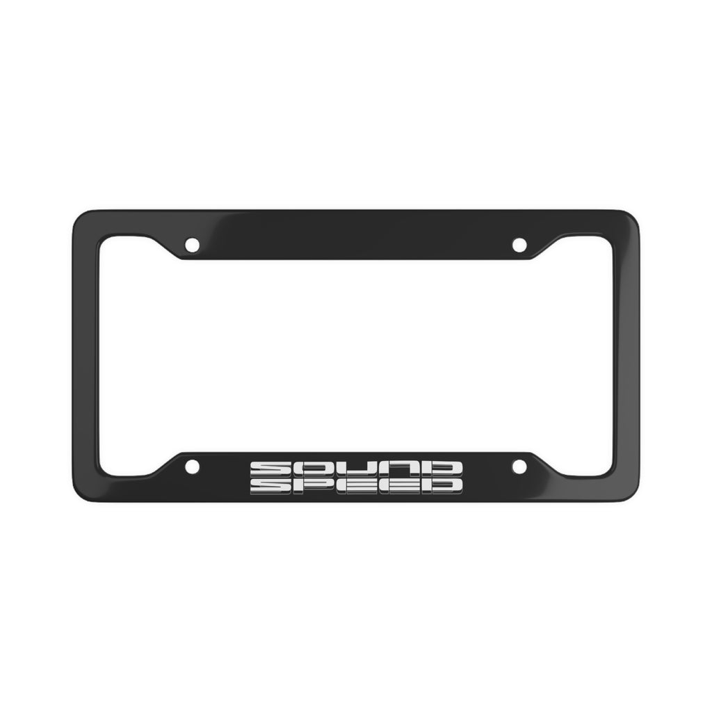 License Plate Frame — Minimal Stainless Steel Car Tag Frame