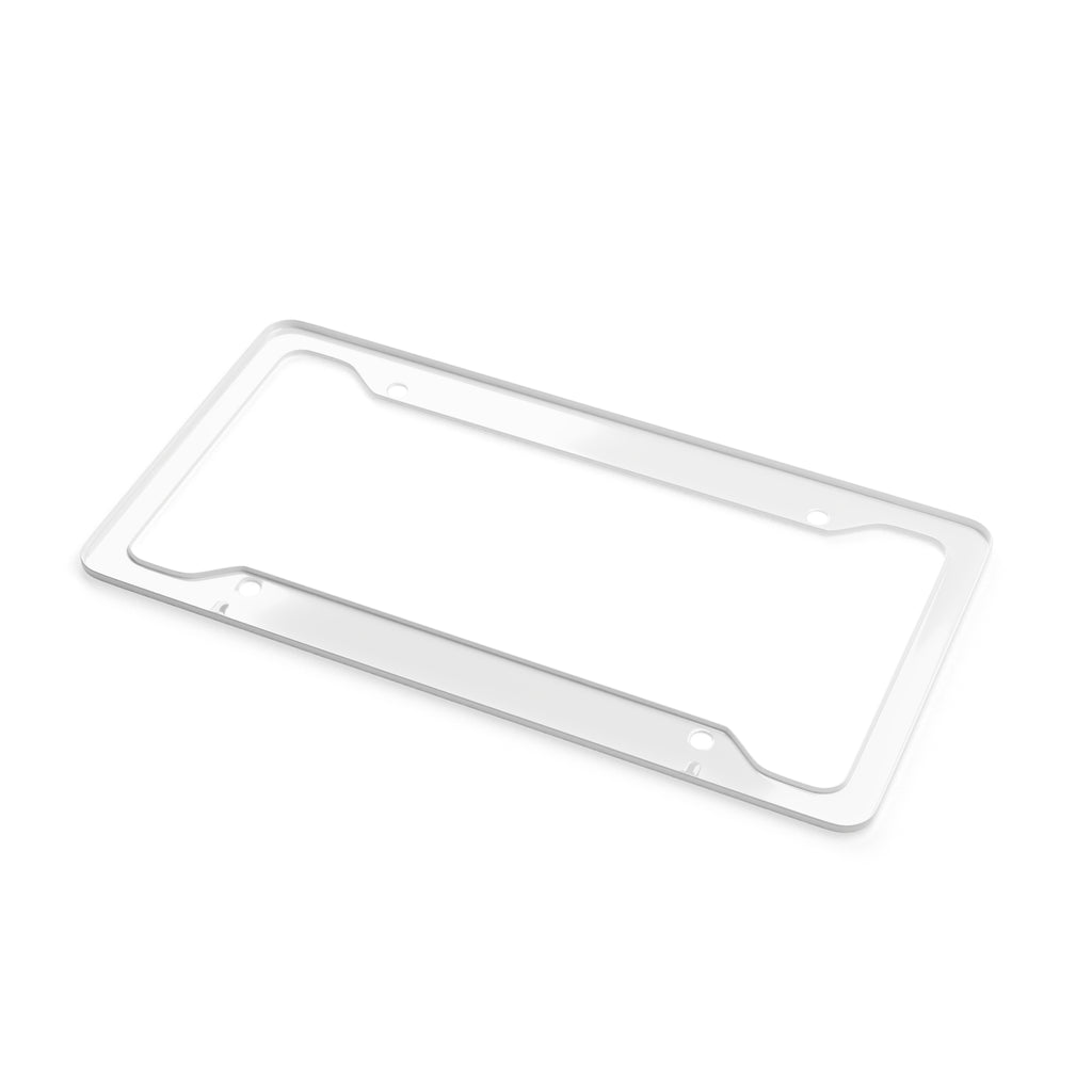 License Plate Frame — Minimal Stainless Steel Car Tag Frame