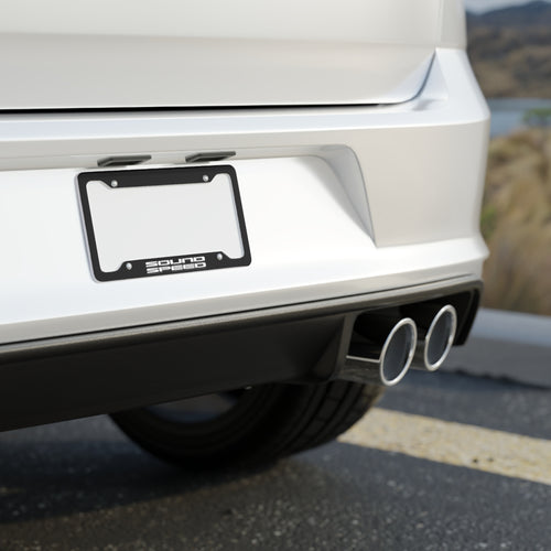 License Plate Frame — Minimal Stainless Steel Car Tag Frame