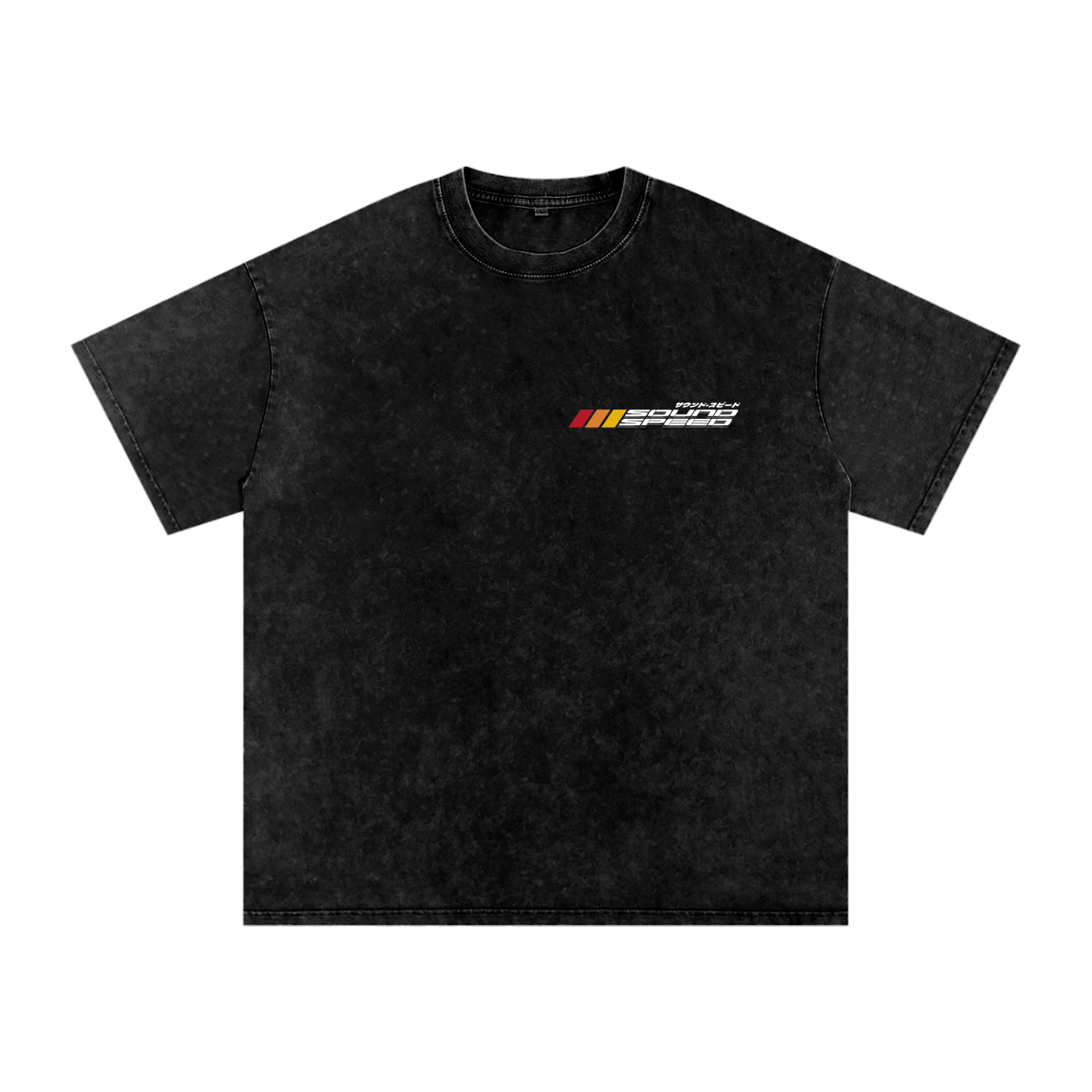 SoundSpeed Series 1 - Snow Washed Oversized Cotton T-Shirt